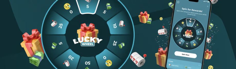 Spin the Lucky Wheel and win real cash rewards every day
